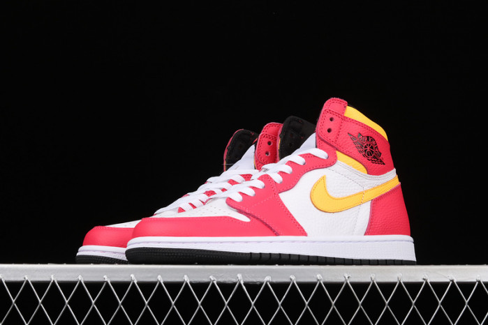 air jordan retro 1 high og “light fusion red” 555088-603