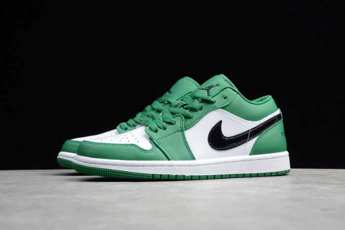 air jordan 1 low pine green - 553558-301