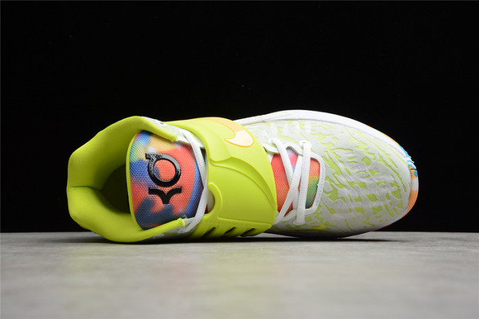 nike kd 14 white lime green - cz0170-101