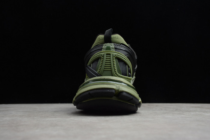 bl track trainers sneaker green black a11902