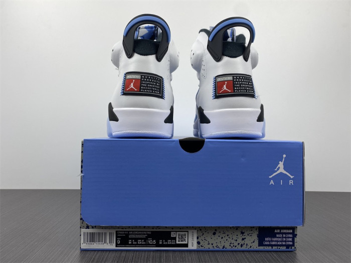 air jordan 6 retro "unc" ct8529-410