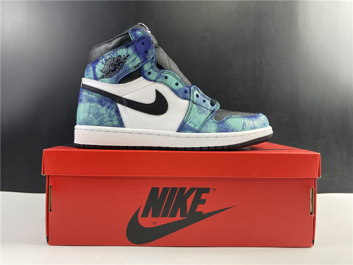 air jordan 1 tie-dye - cd0461-100