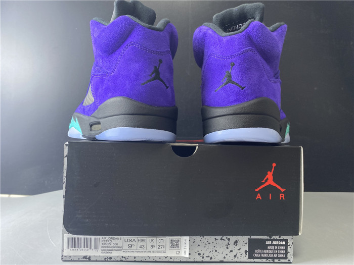 jordan 5 retro alternate grape - 136027-500