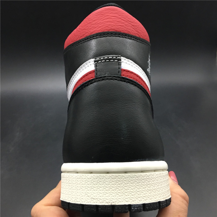 air jordan 1 black white gym red 555088-061