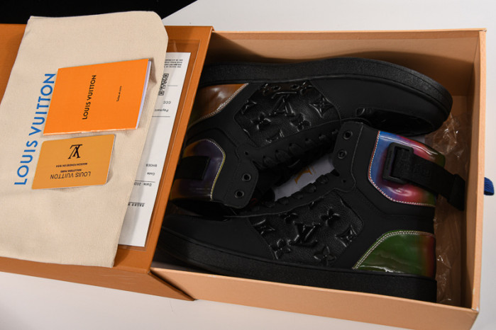 lovt sneaker laser high og black