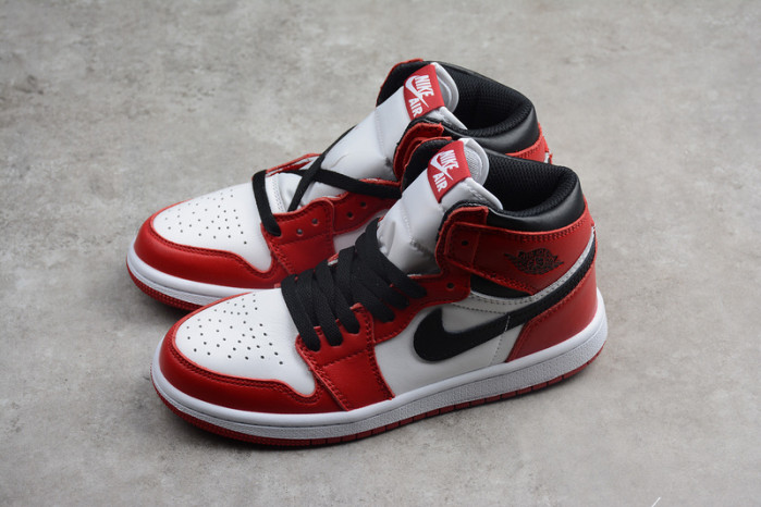 air jordan 1 kids retro high og chicago red 555088-101