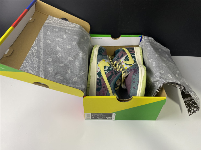 nike dunk low lemon wash multi-color cz9747-900