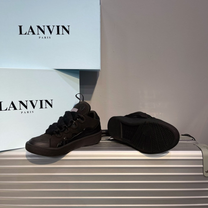 lanvin curb sneaker