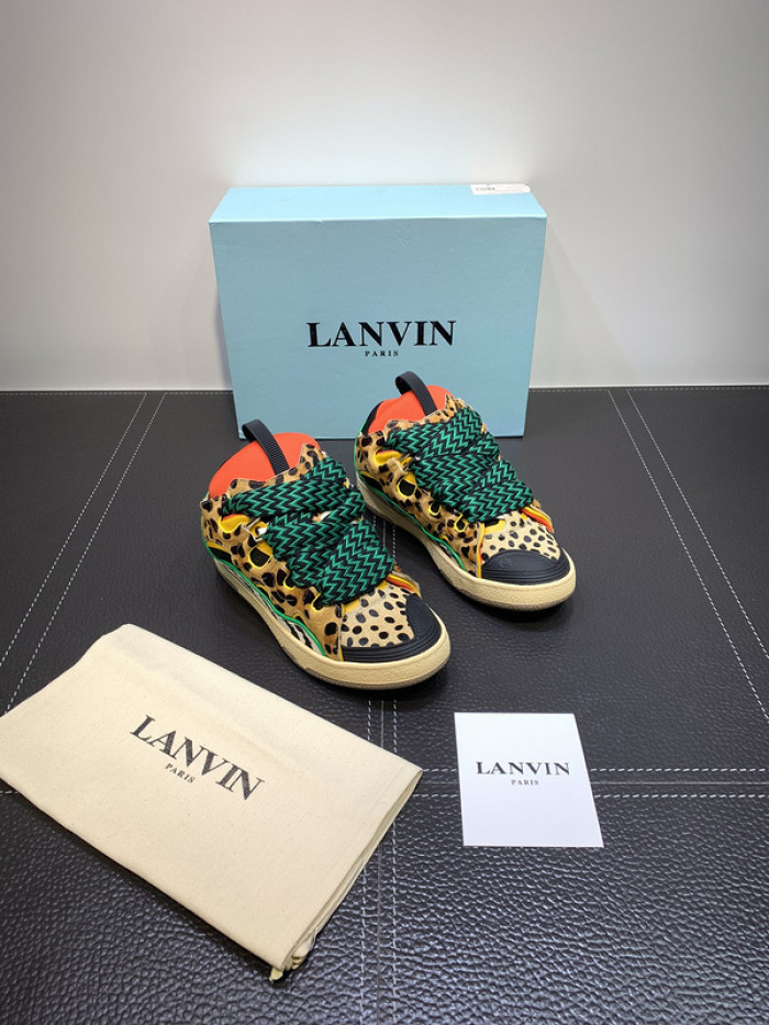 lanvin curb sneaker