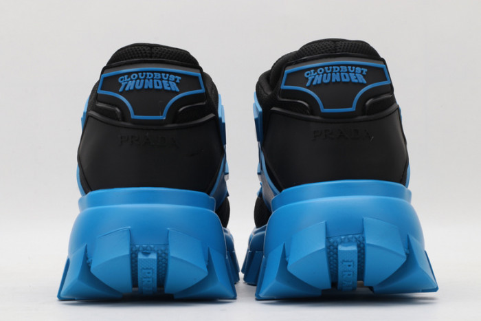 PRAD BLUE BLACK SNEAKERS