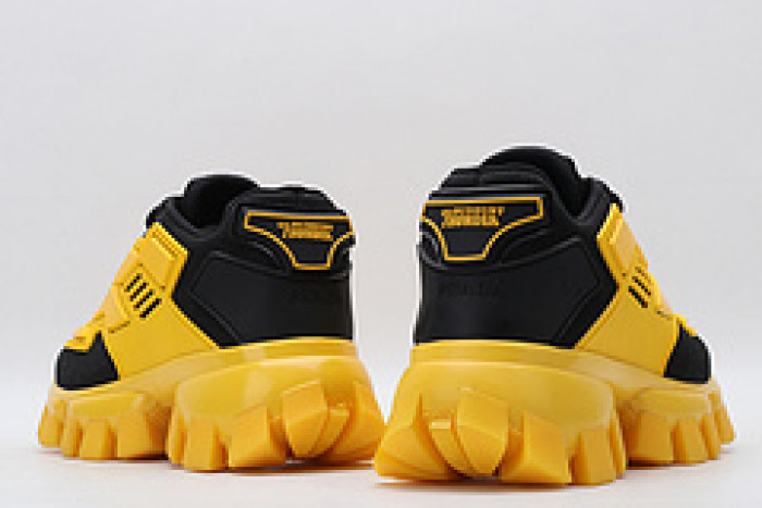 PRAD YELLOW BLACK SNEAKERS