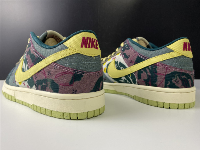 nike dunk low lemon wash multi-color cz9747-900