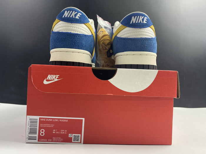 kasina x nike dunk low industrial blue cz6501-100