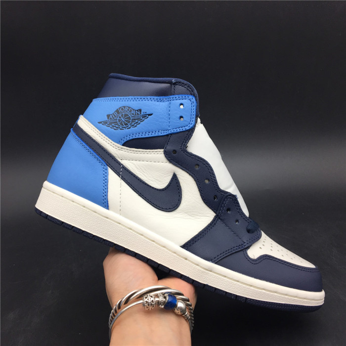 air jordan 1 retro high obsidian unc 555088-140