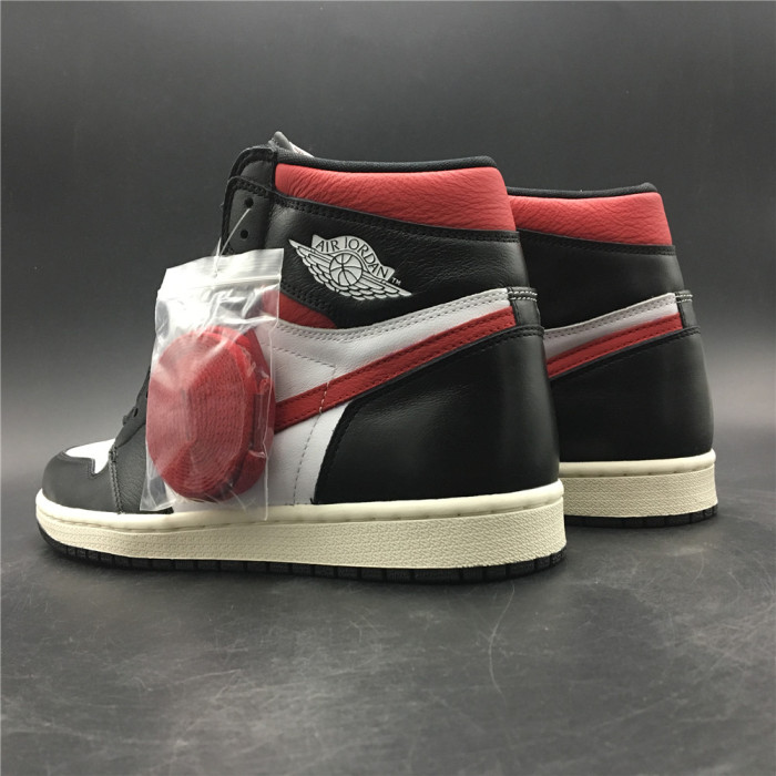 air jordan 1 black white gym red 555088-061