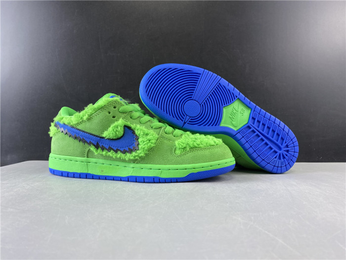 nike sb dunk low grateful dead bears green - cj5378-300