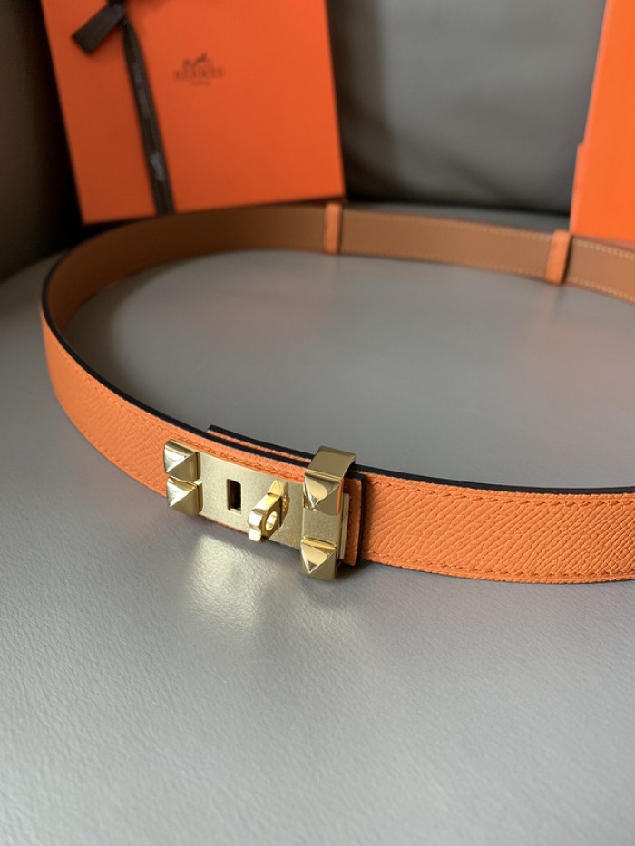 H**mes belt-2.4cm