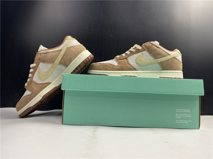 nike dunk low prm ‘medium curry’ dd1390-100