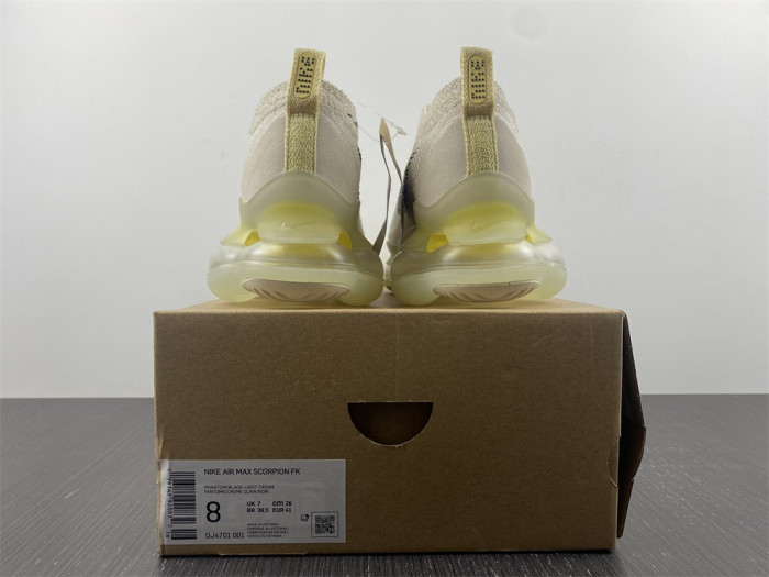 nike air max scorpion fk lemon wash dj4701-001