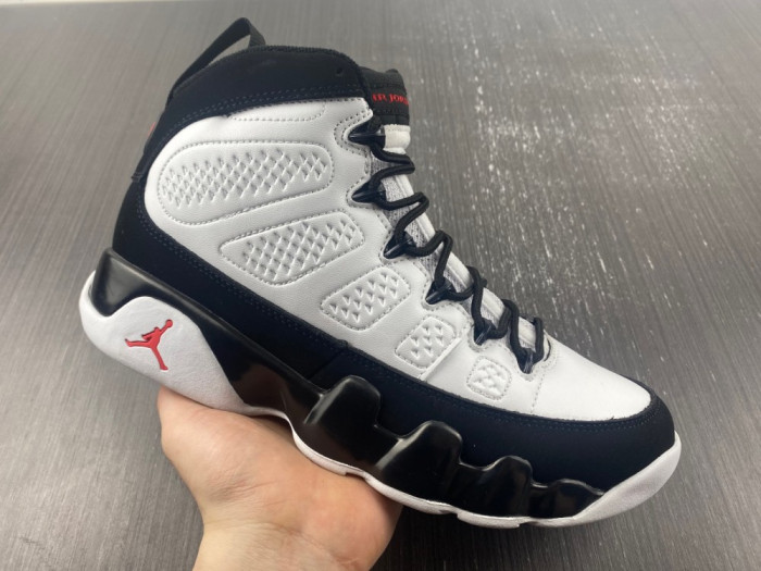 AIR JORDAN 9 BLACK WHITE 302370-112