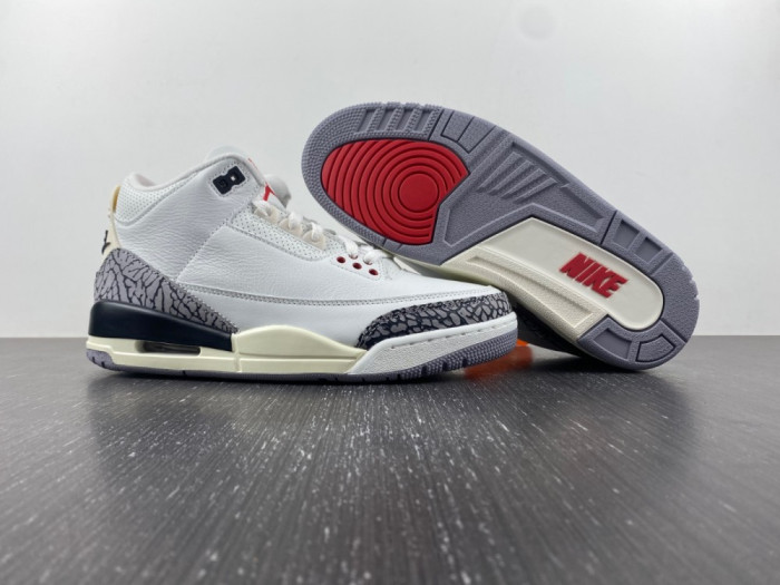 air jordan 3 white cement reimagined shoes 2023 dn3707-100
