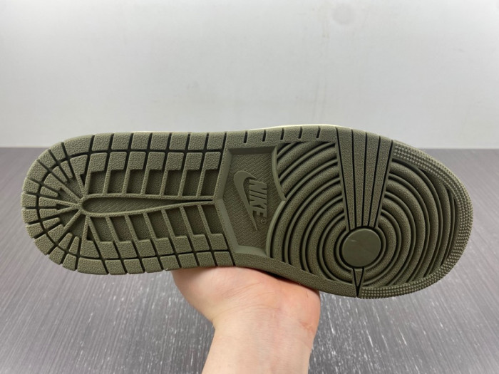 travis scott x air jordan 1 low og olive dz4137-106