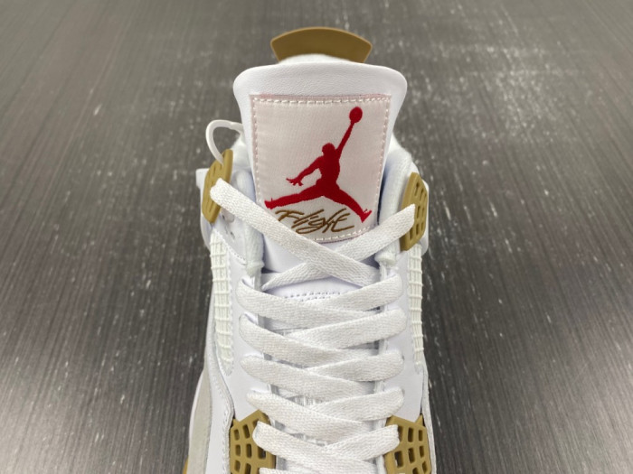 nike sb x air jordan 4 white brown dr5415-120