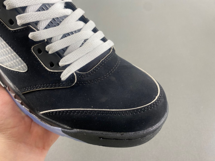 OFF WHITE AIR JORDAN 5 BLACK METALLIC REIMAGINED - HF3975-00