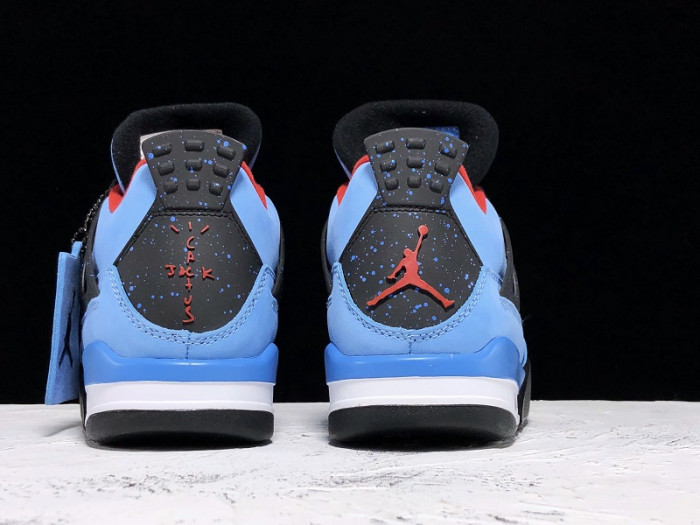 travis scott x air jordan 4 “houston oilers” university blue 308497-406