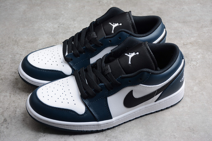 air jordan 1 low dark teal 553558-411