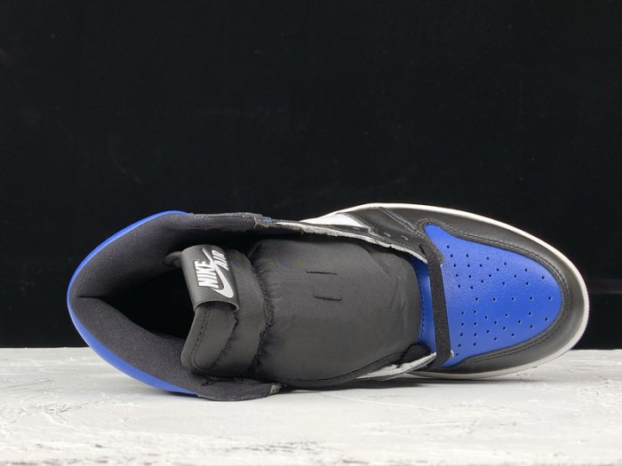 air jordan 1 retro high black game royal - 555088-041‎