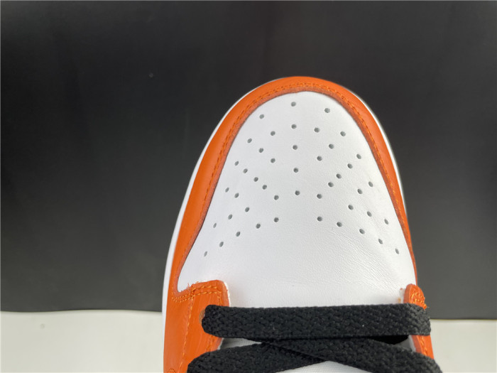 nike sb dunk low white black orange dh3228-161