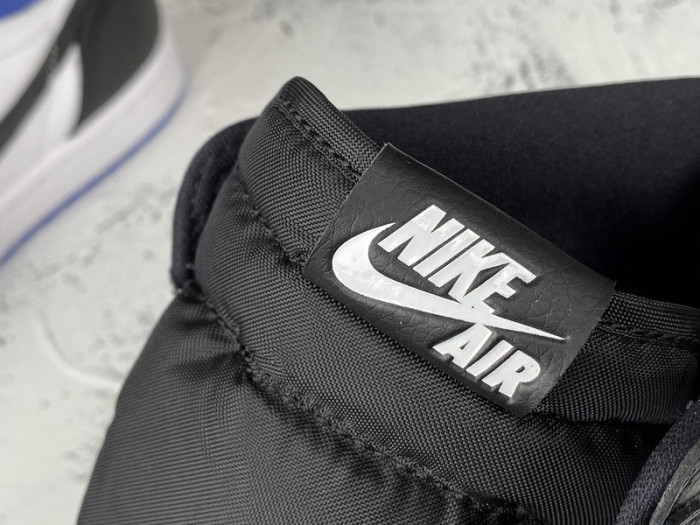 air jordan 1 retro high black game royal - 555088-041‎