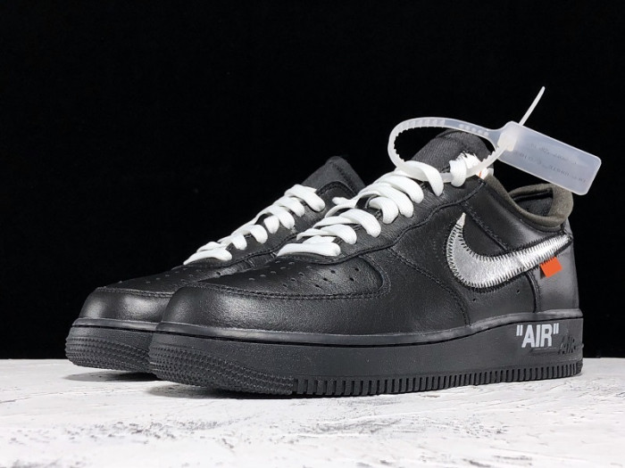 off-white x moma x nike air force 1 07 low black - av5210-001