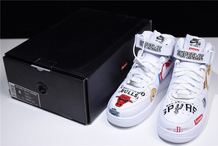 air force 1 mid nba white - aq8017-100