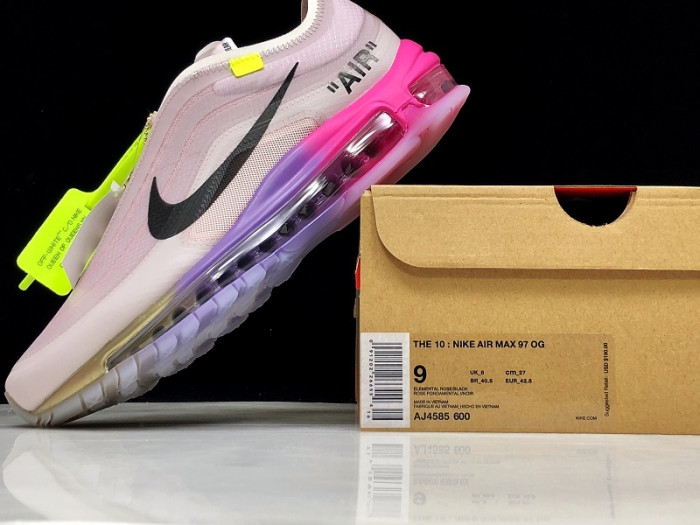 air max 97 off-white elemental rose serena "queen" aj4585-600