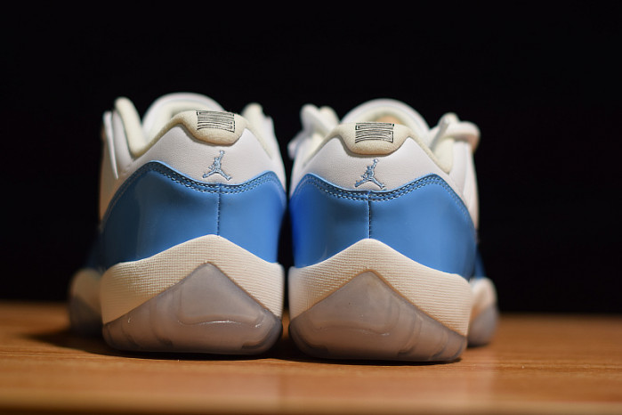 air jordan 11 retro low "carolina 2017 release" mens 528895-106