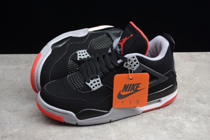 jordan 4 bred/ black cement (2019) - 308497-060