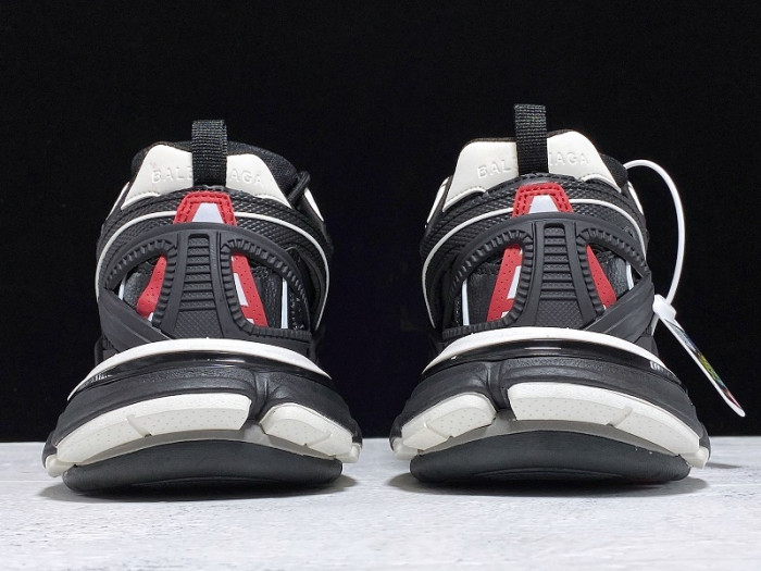 bl track trainers sneaker black red h903p081