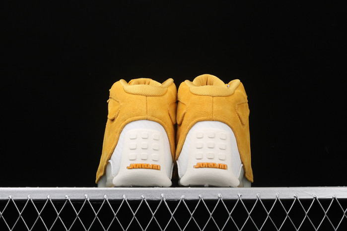 air jordan 18 retro "yellow suede" - air jordan - aa2494-701