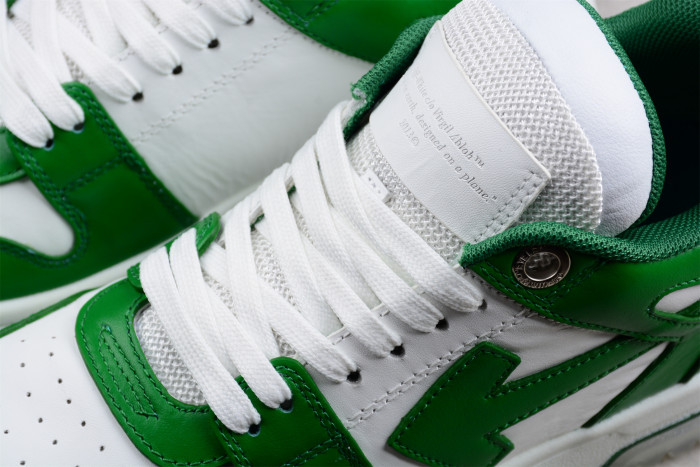 out of office low-top leather sneakers