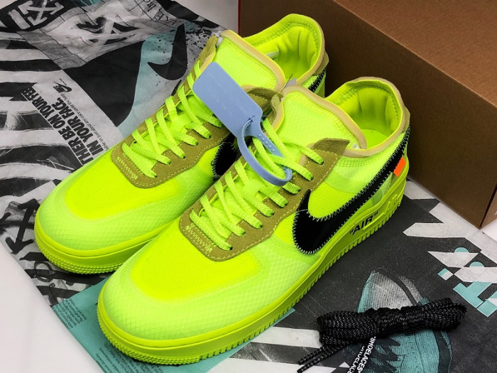 off-white nike air force 1 low volt - ao4606-700