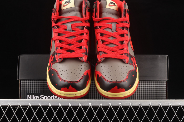 nike dunk high 1985 red acid wash dd9404-600