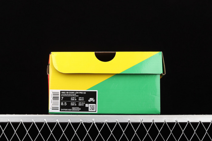 nike sb dunk low pro parra abstract art (2021) - dh7695-600