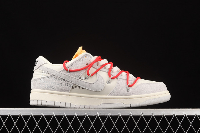 nike dunk low off-white lot 40 dj0950-103