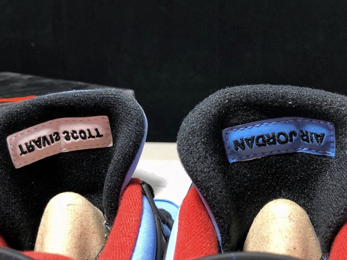 travis scott x air jordan 4 “houston oilers” university blue 308497-406