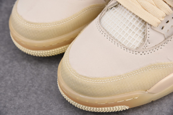 off-white air jordan 4 sail (2020) cv9388-100